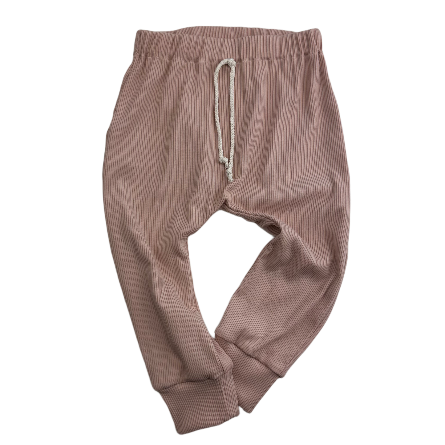 Baggypants "Ribjersey Nude" Gr. 92