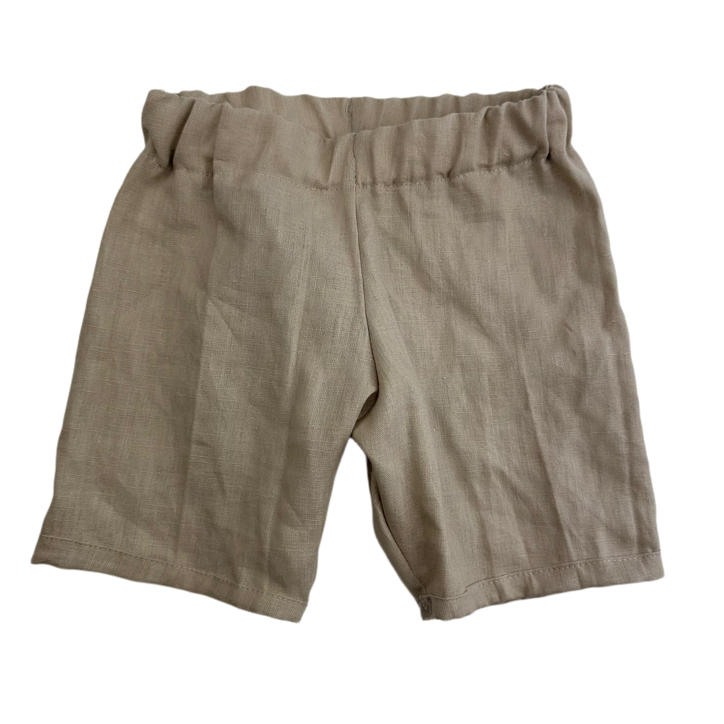 Summer trousers (short) "Linen Beige" size 116