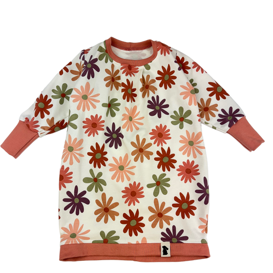 Hipsterkleid "French Terry Blume"