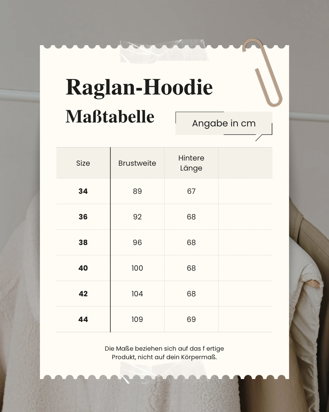 Raglan-Hoodie (Damen)