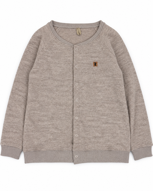 Merino Cardigan Beige Damen | Fix&Fertig
