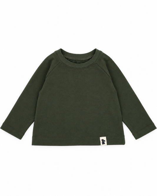 Raglan-Shirt Armeegrün | Fix&Fertig