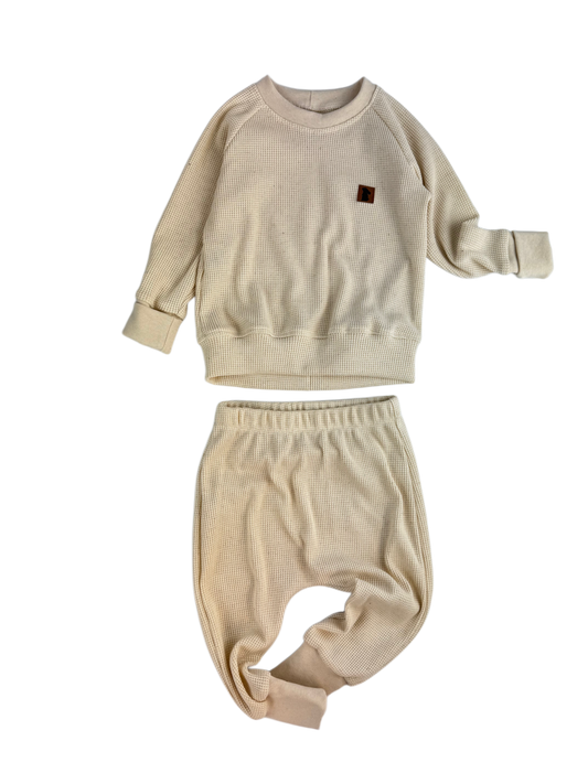 Cozy Set „Hellbeige“ Gr. 74/80 – Fix&Fertig