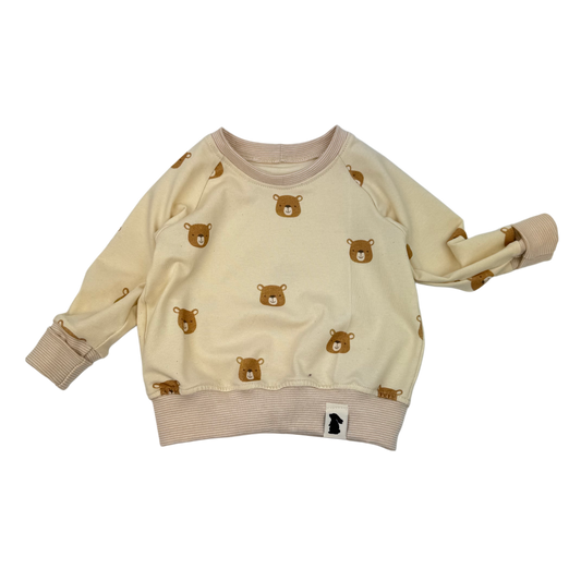 Raglan-Sweater „Naturals Teddy“ – Fix&Fertig