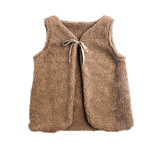 teddy vest