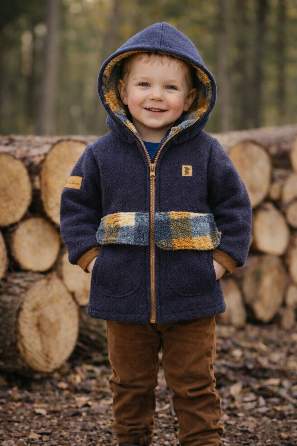 Walkjacke "Holzfäller"