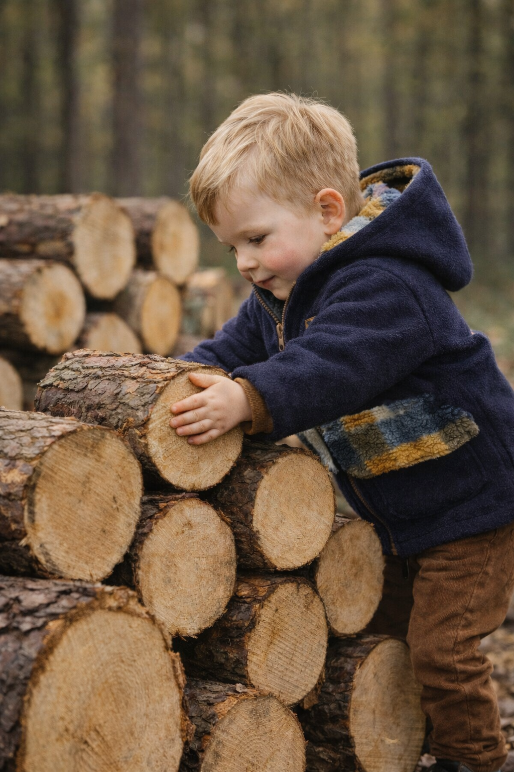 Walkjacke "Holzfäller"