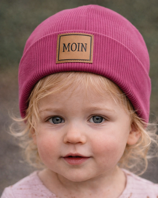 MOIN-Mütze "Himbeere"