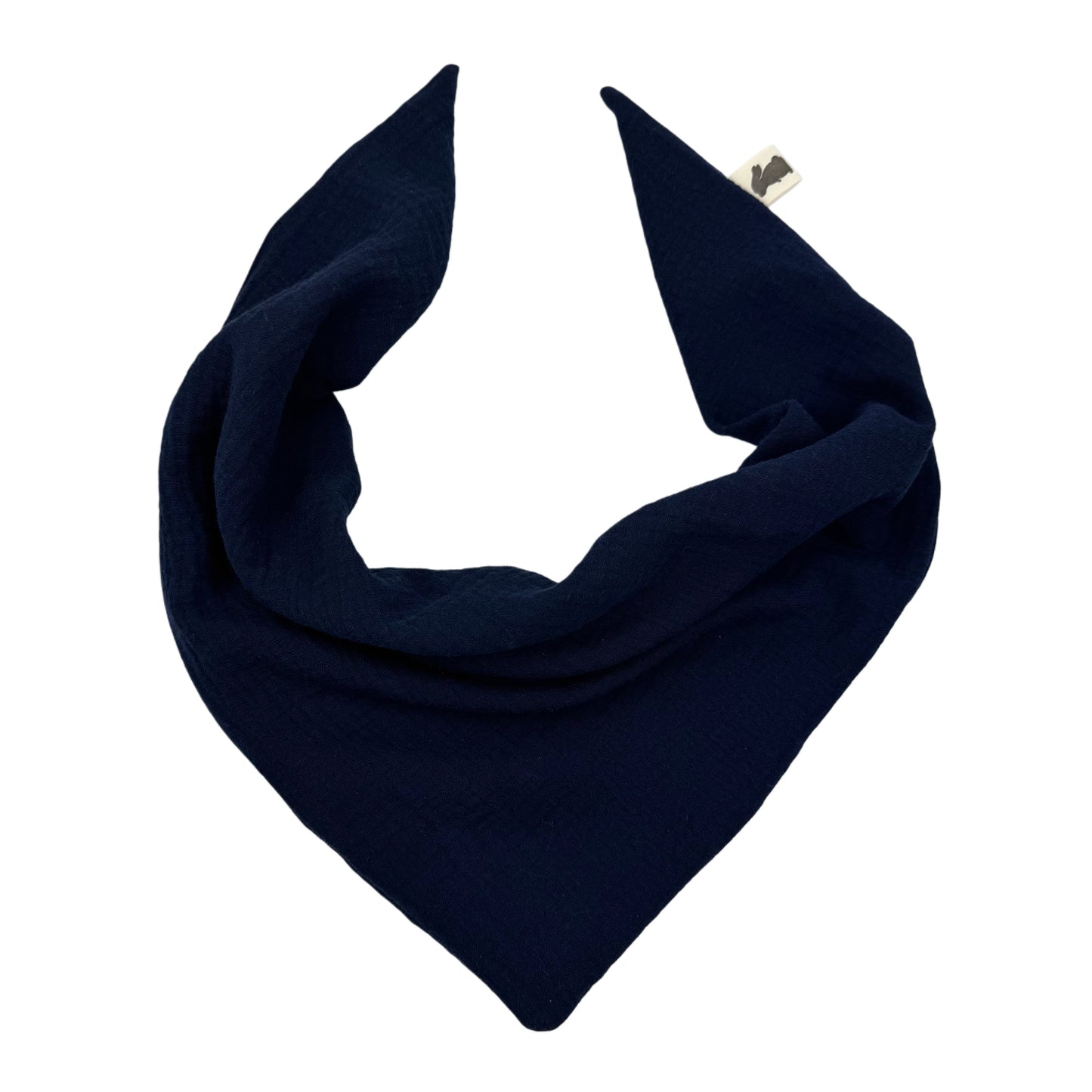 Scarf "Muslin - Dark Blue" (approx. 65x65x102cm)