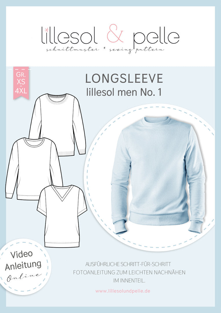 Lillesol & Pelle men Longsleeve (Papierschnitt)