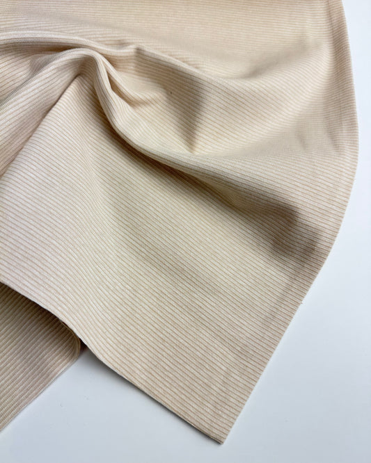 Bündchen Stripes Hellbeige