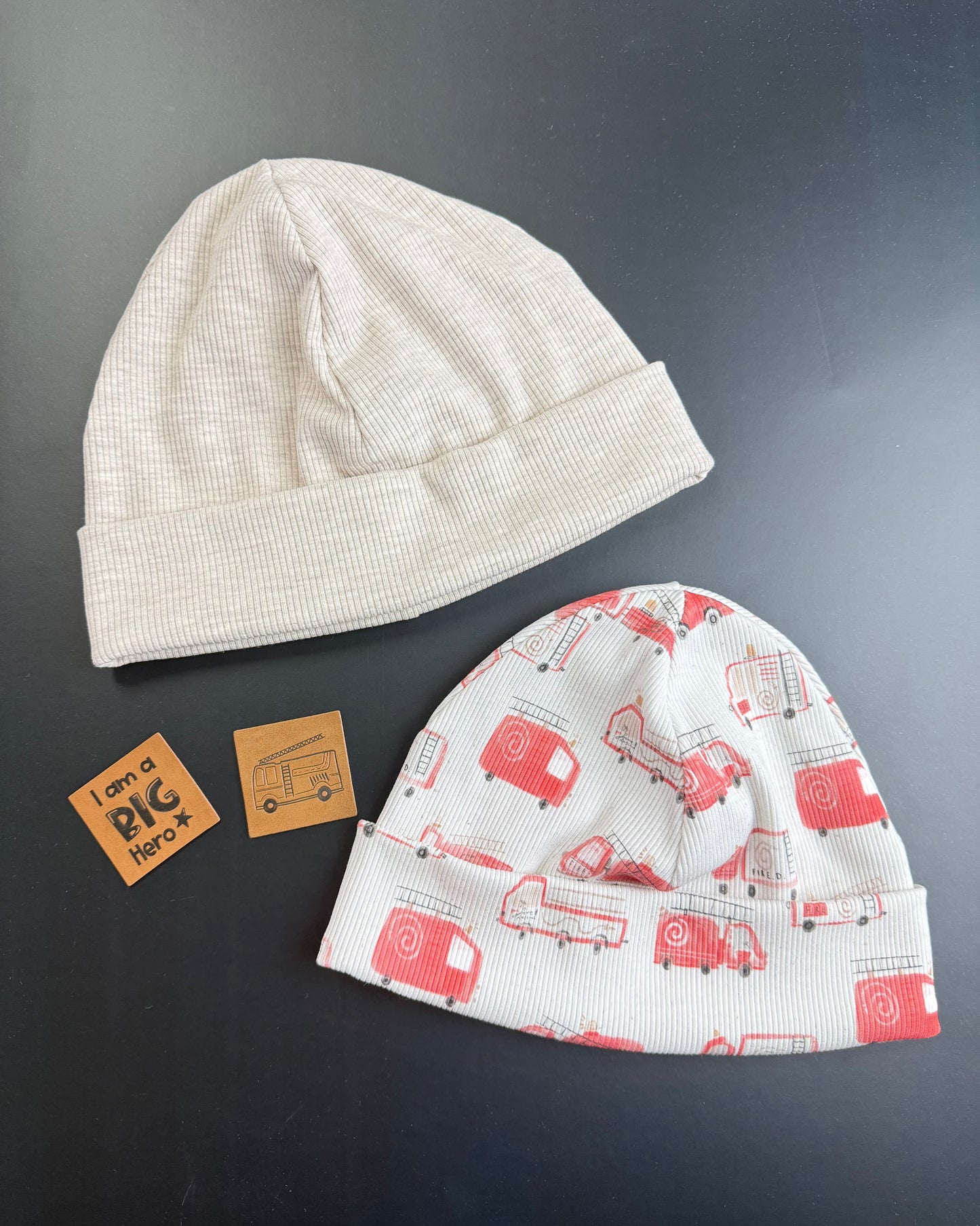 Hipster Beanie "I need the sea" KU 47-51cm