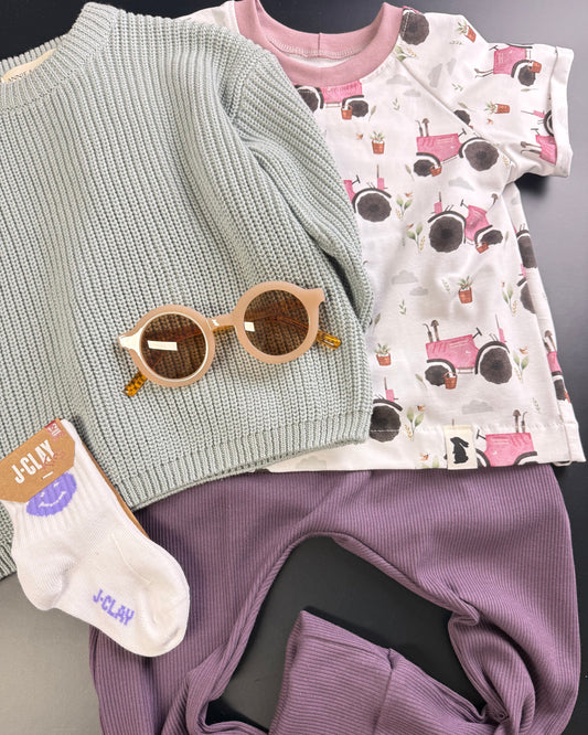 Oversized-Shirt Trecker Rosa