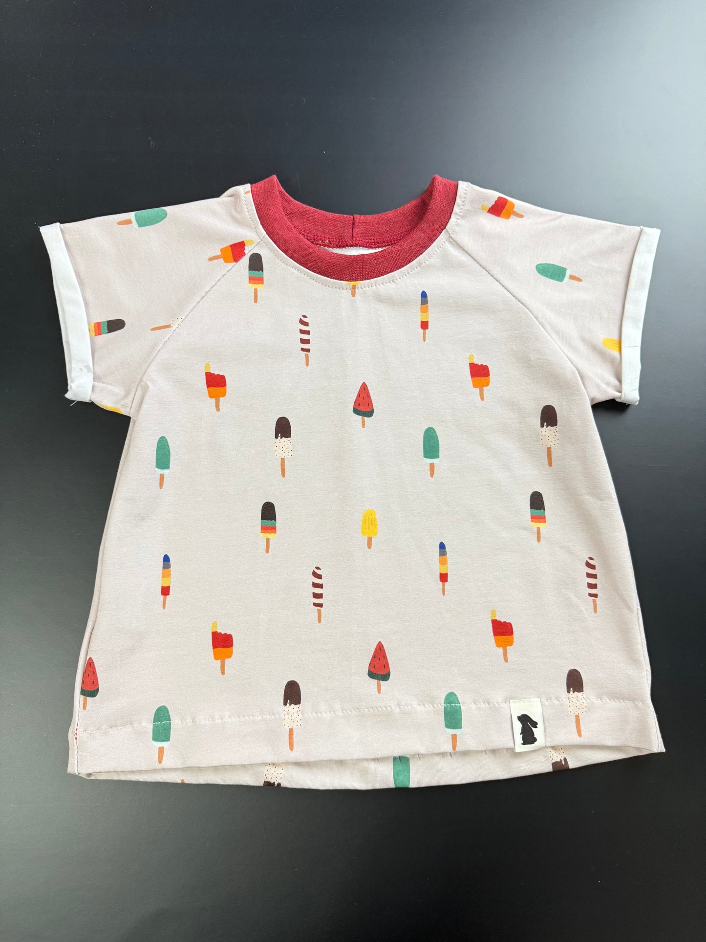 Oversized-Shirt Eis am Stiel