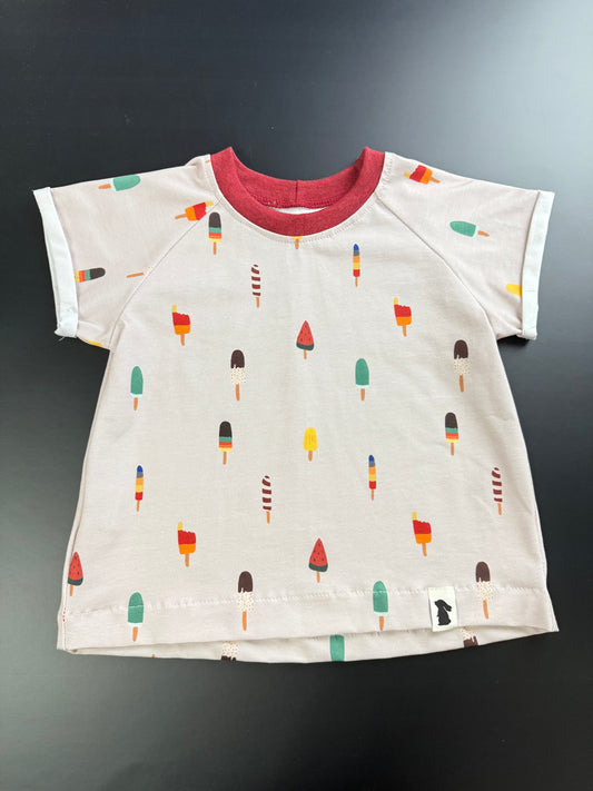 Oversized-Shirt Eis am Stiel