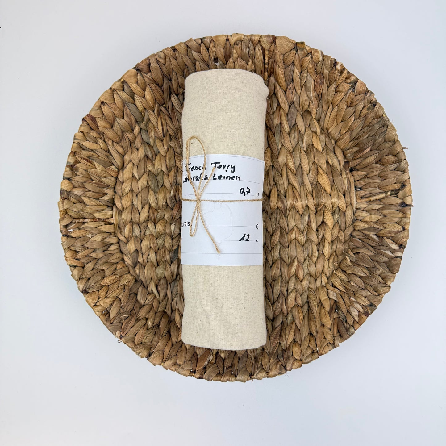 0,7m French Terry Naturals Leinen | Rest