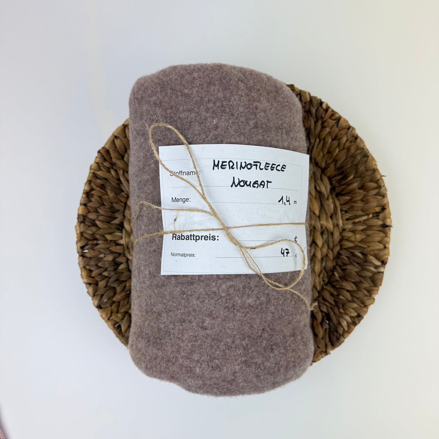 1,4m Merinofleece Nougat  | Rest