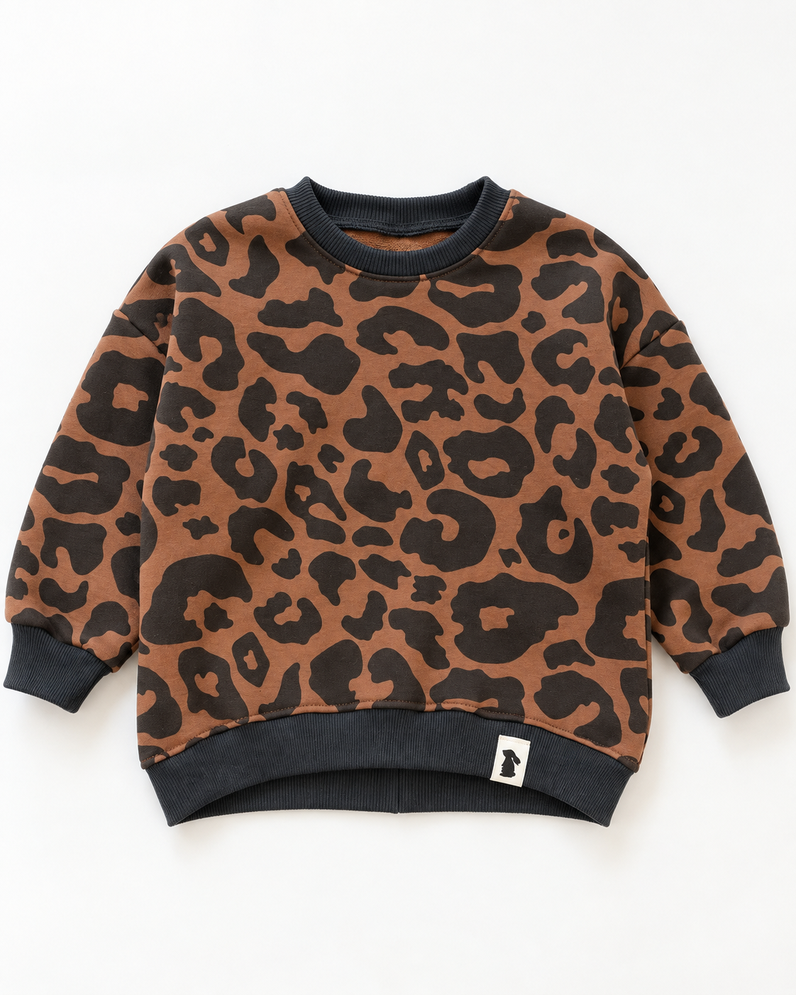 Oversized-Sweater Leo Brown Damen & Kinder | Fix&Fertig