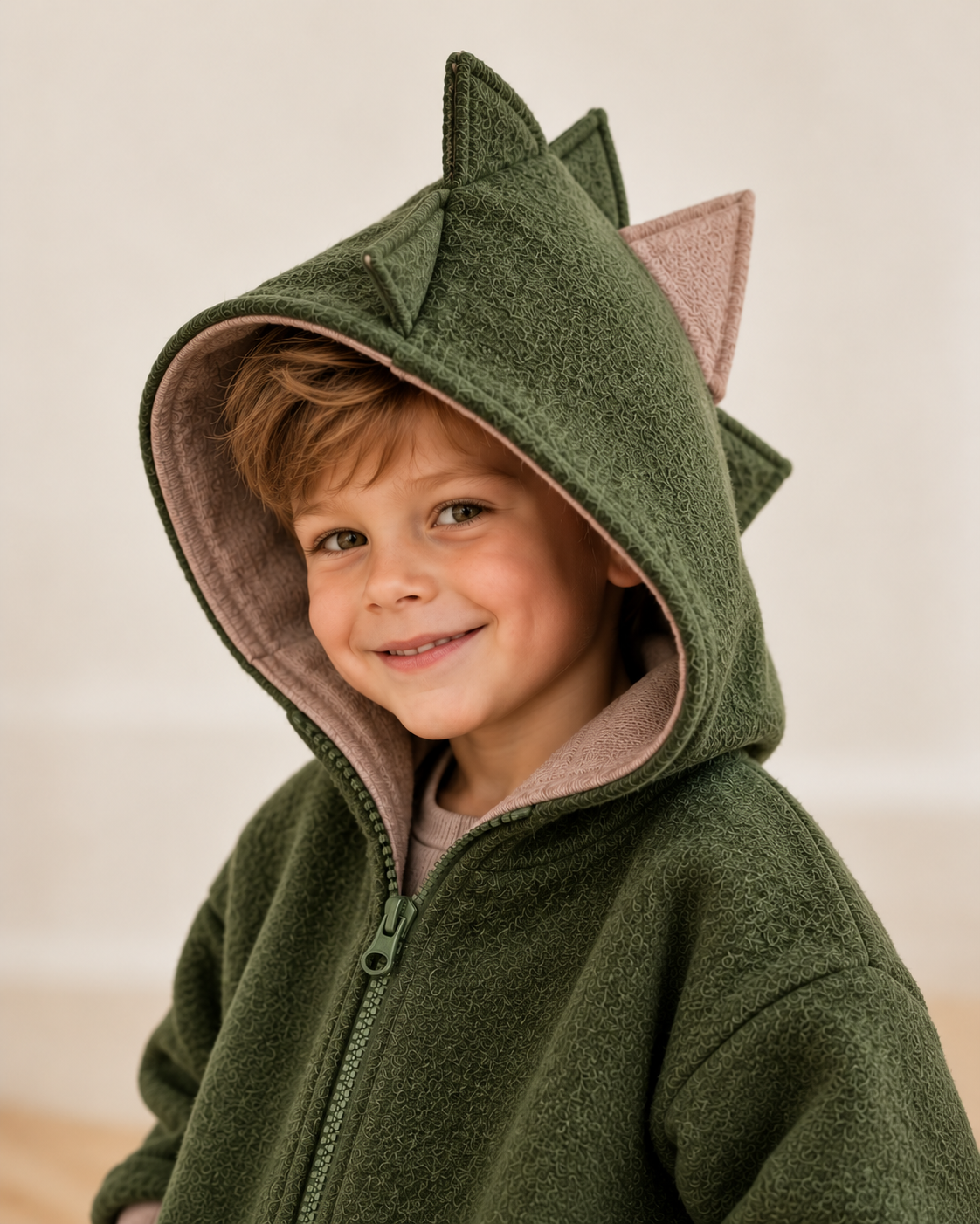Merinojacke Dino | Fix&Fertig