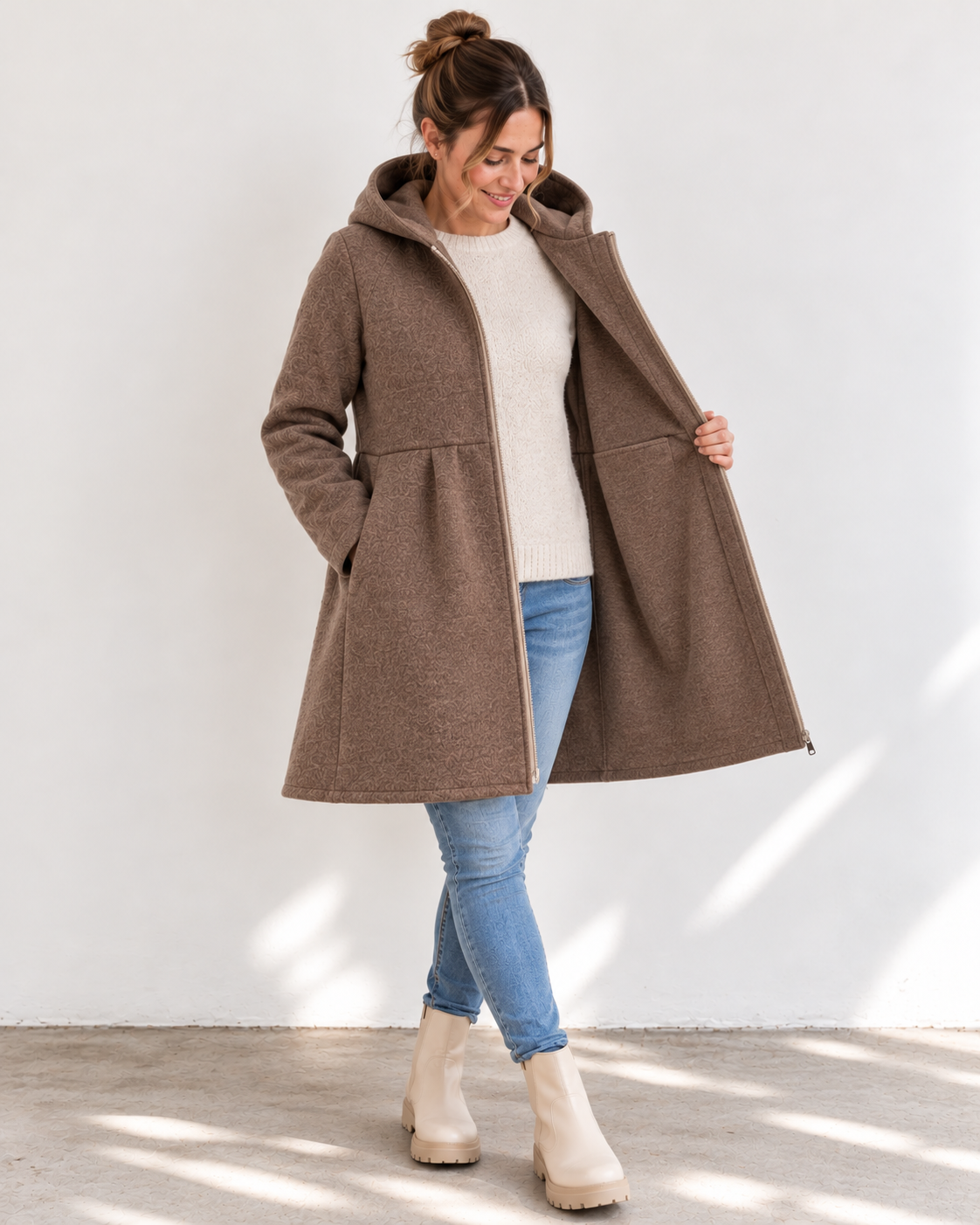Walkmantel – Damen | Merinowalk