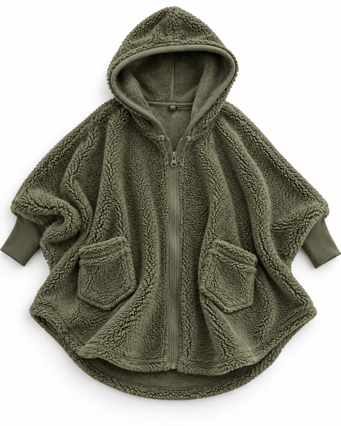 Teddycape Damen Armeegrün | Fix&Fertig