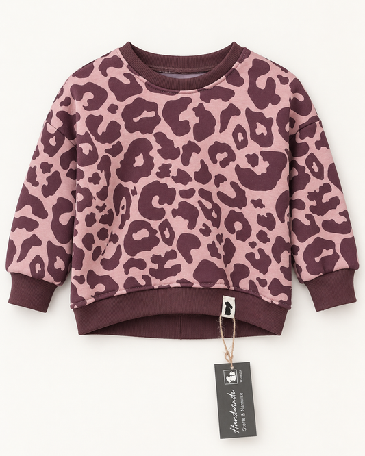 Oversized-Sweater Leo Beere Damen & Kinder | Fix&Fertig