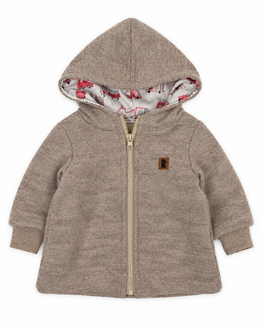 Jacke Merino Beige | Fix&Fertig