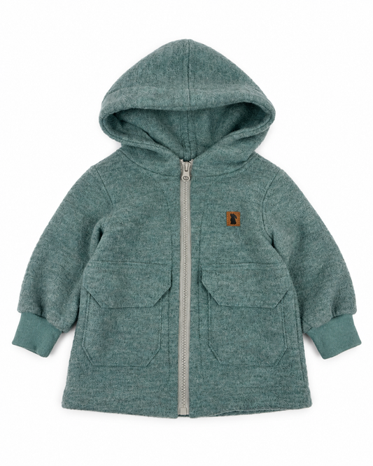 Jacke Merino Mint ungefüttert | Fix&Fertig
