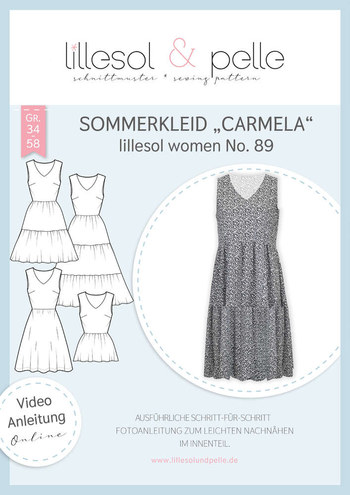 Lillesol & Pelle Sommerkleid Carmela No. 89 (Papierschnitt)