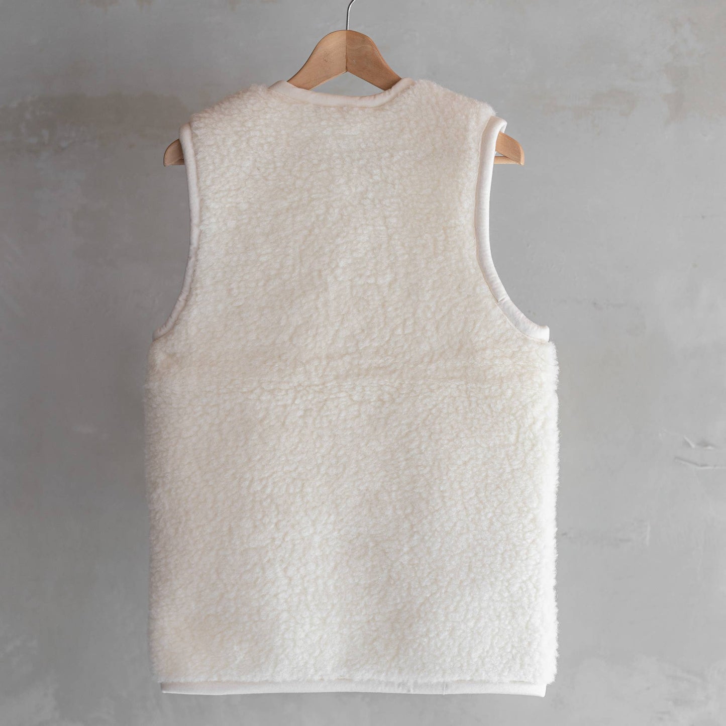 Wollweste Damen – Ecru