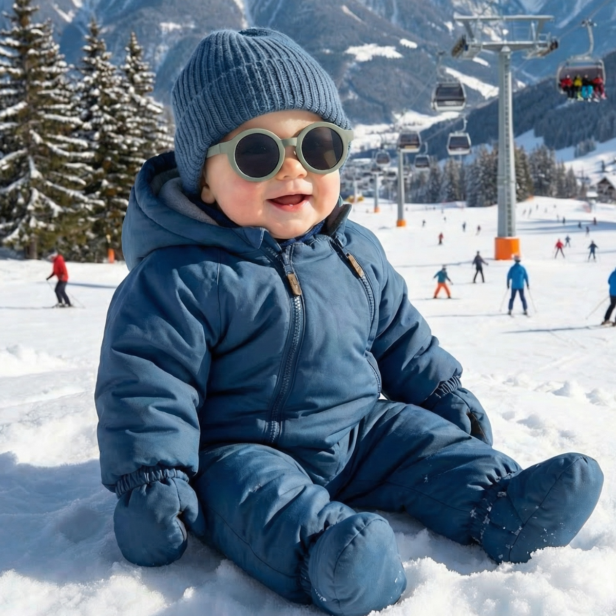 Sonnenbrille Flexi - Rot