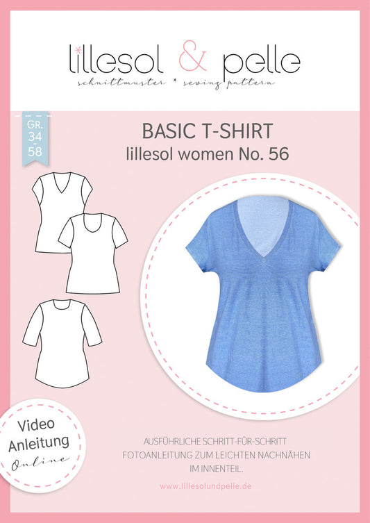 Lillesol & Pelle Basic T-Shirt (Papierschnitt)