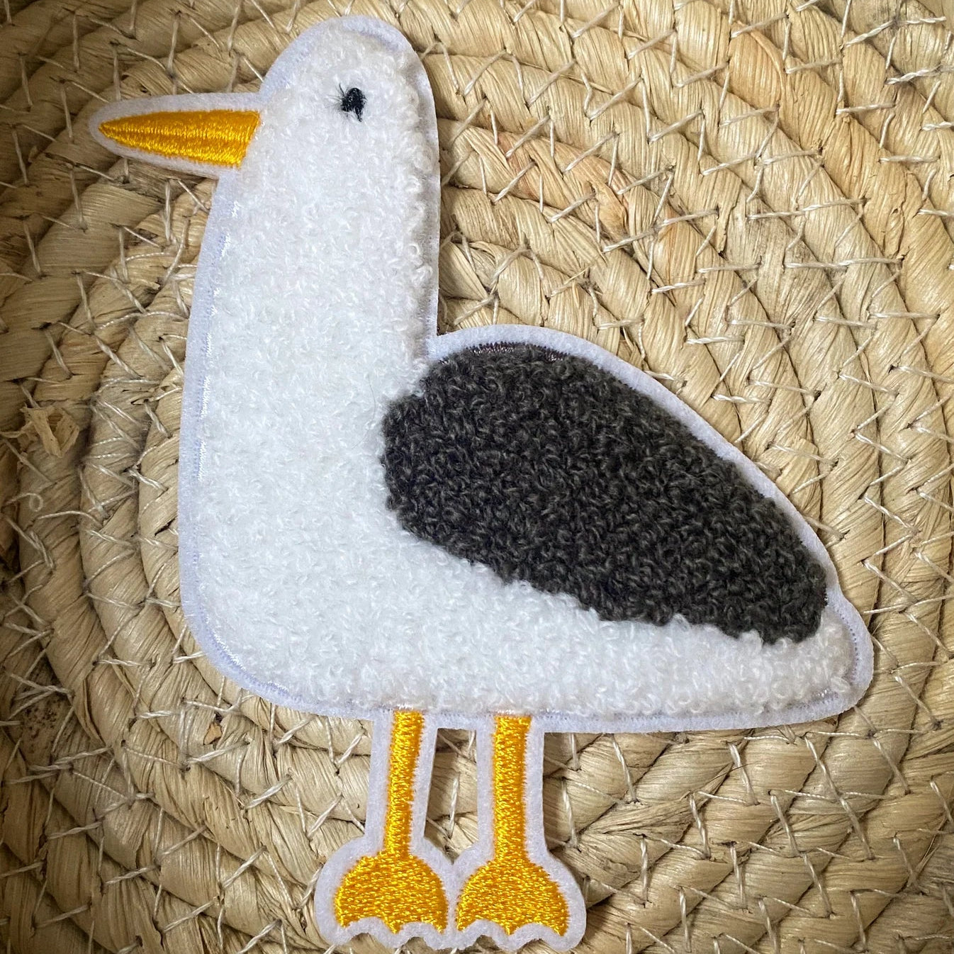 Chenille Patch Möwe
